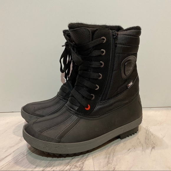 New! Pajar Selma Waterproof Black Duck Boot 9 main image 2